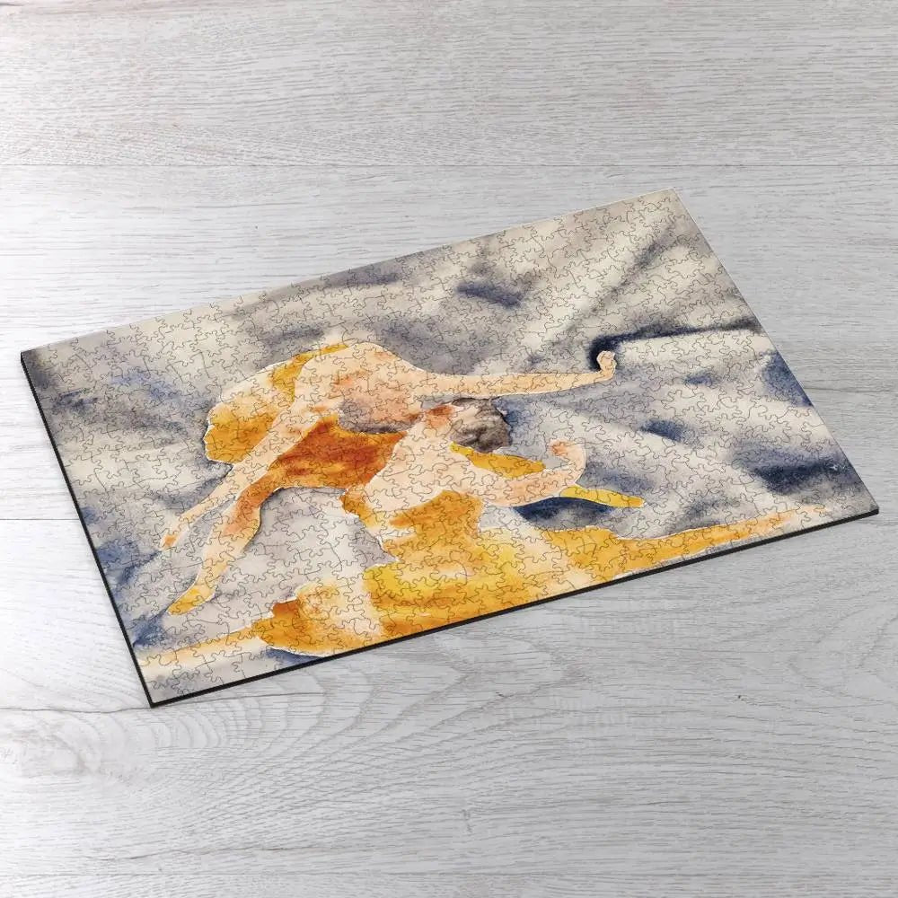 Two Women Acrobats Puzzle - PuzzlesPrint