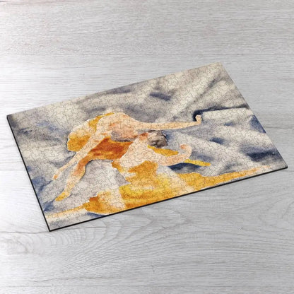 Two Women Acrobats Puzzle - PuzzlesPrint