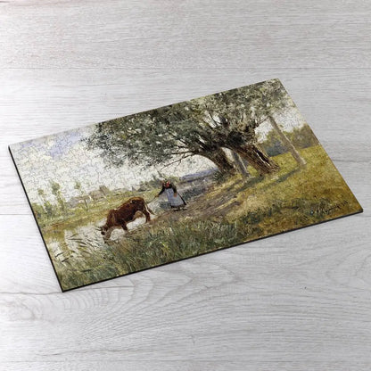 Countryside near Grez - sur - Loing Puzzle - PuzzlesPrint