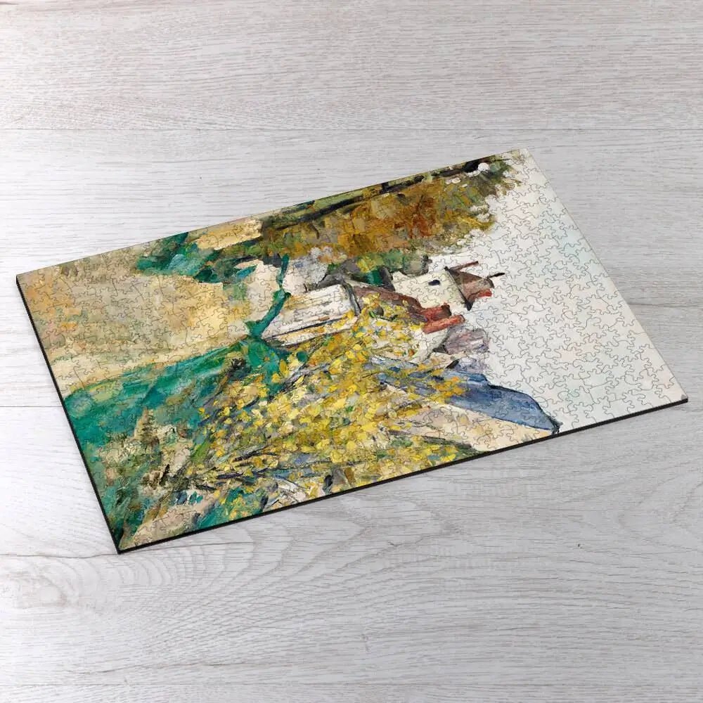 The House of Dr. Gachet in Auvers - sur - Oise Puzzle - PuzzlesPrint