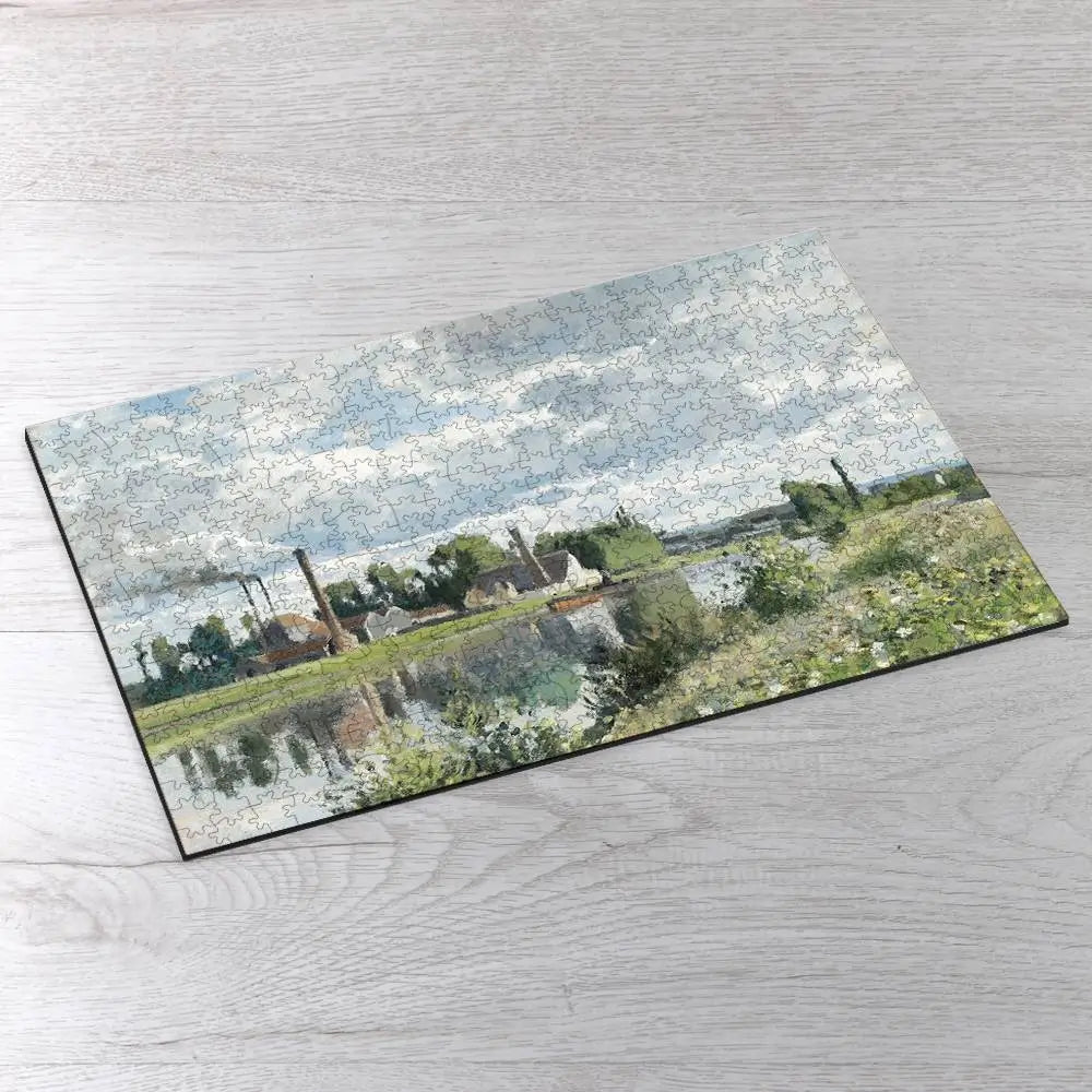 The River Oise near Pontoise Puzzle - PuzzlesPrint