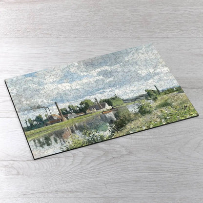 The River Oise near Pontoise Puzzle - PuzzlesPrint