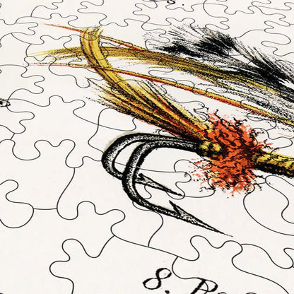 Angling Baits from British Fresh Water Fishes Puzzle - PuzzlesPrint