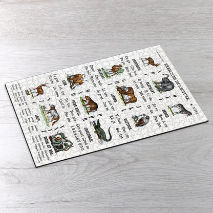 Animals Puzzle - PuzzlesPrint