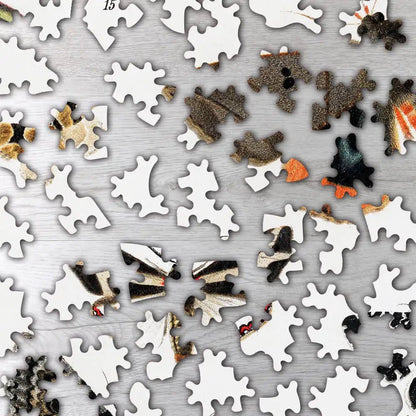 Antique Butterfly and Moth Lithograph Puzzle - PuzzlesPrint