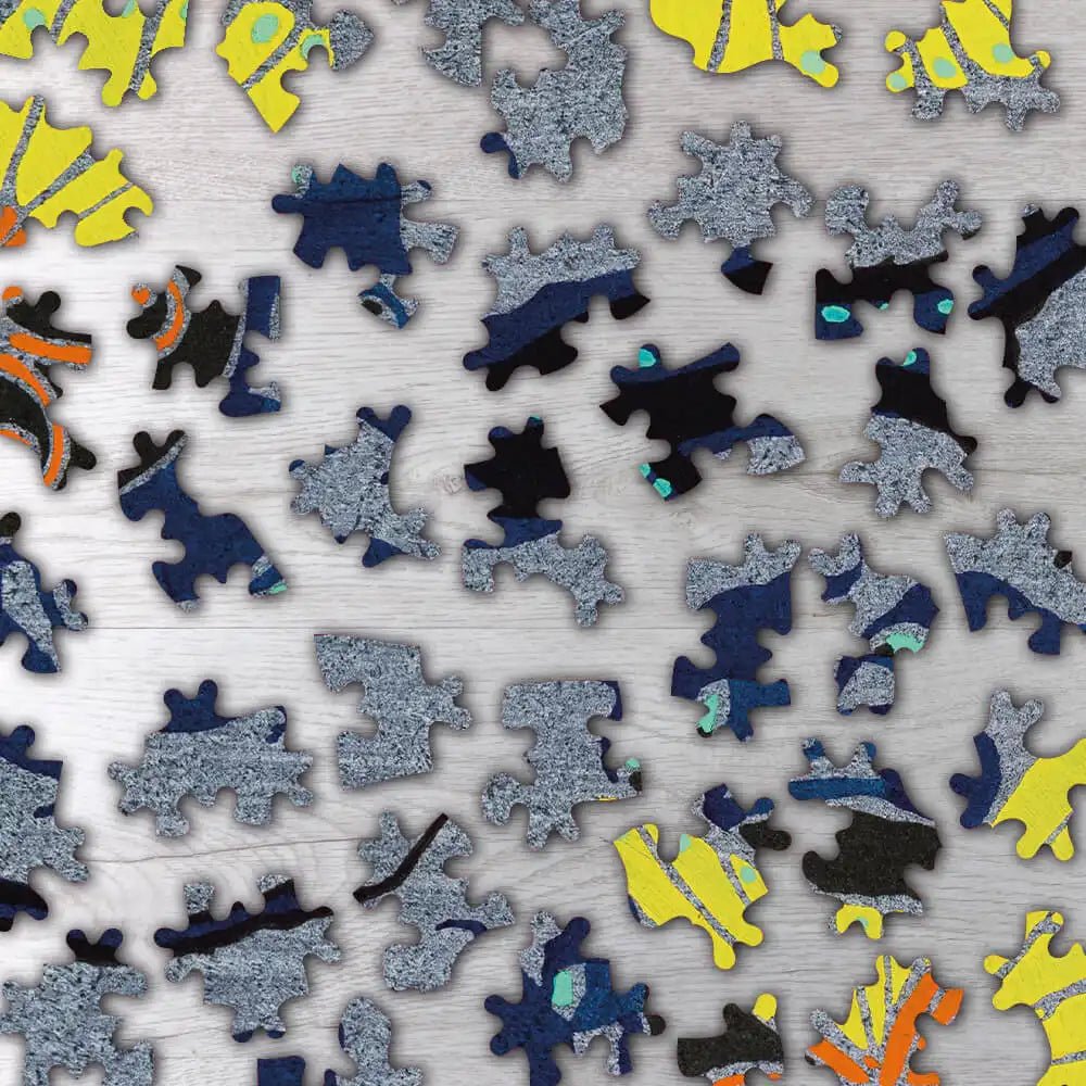 Butterfly Pochoir Pattern Puzzle - PuzzlesPrint