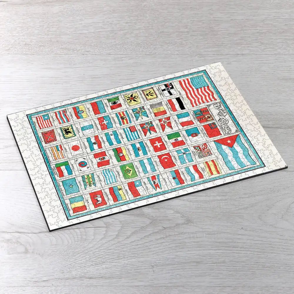 Flags of All Nations Puzzle - PuzzlesPrint