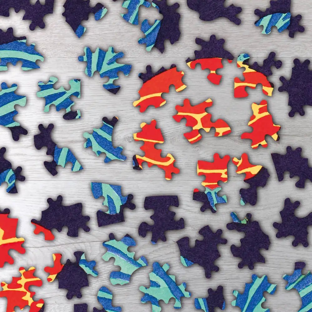 Floreal Dessins et Coloris Nouveaux II Puzzle - PuzzlesPrint