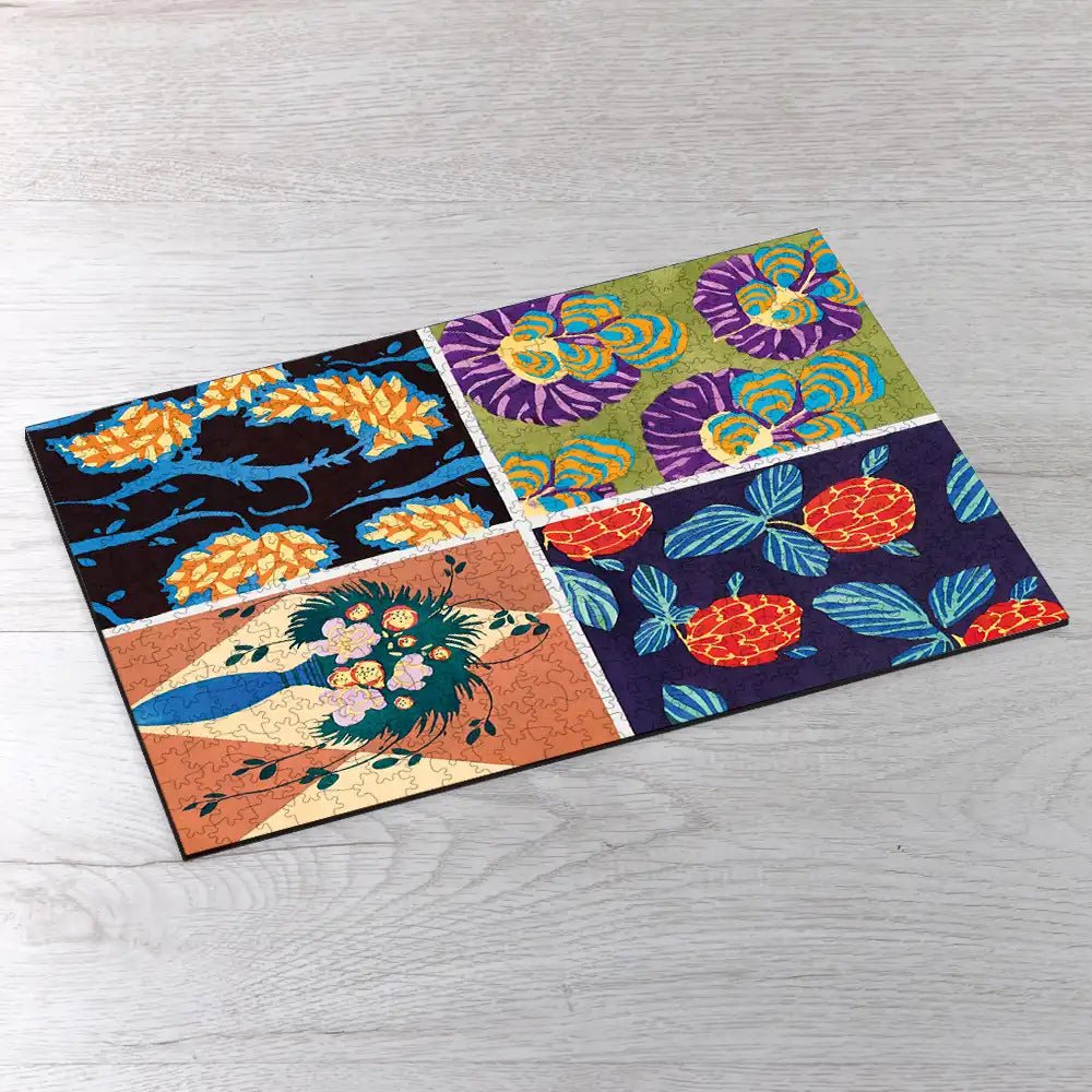 Floreal Dessins et Coloris Nouveaux II Puzzle - PuzzlesPrint