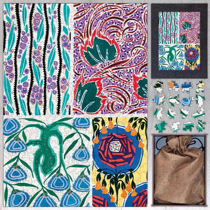 Floreal Dessins et Coloris Nouveaux III Puzzle - PuzzlesPrint