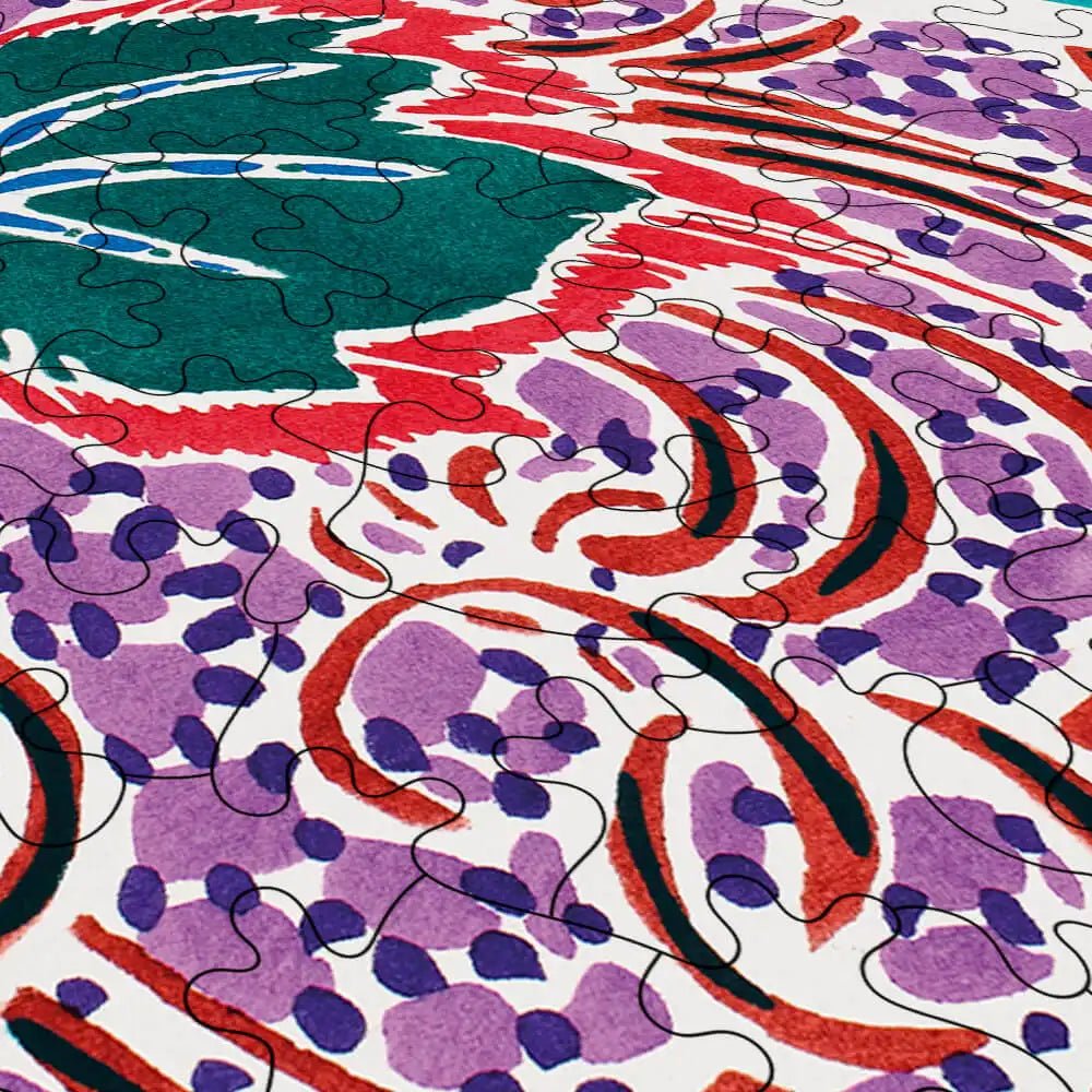 Floreal Dessins et Coloris Nouveaux III Puzzle - PuzzlesPrint