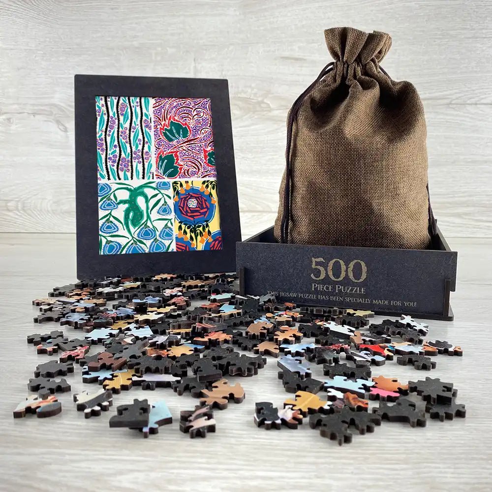 Floreal Dessins et Coloris Nouveaux III Puzzle - PuzzlesPrint