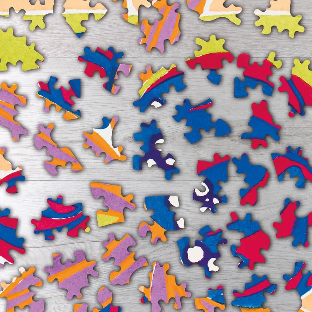 Floreal Dessins et Coloris Nouveaux Puzzle - PuzzlesPrint