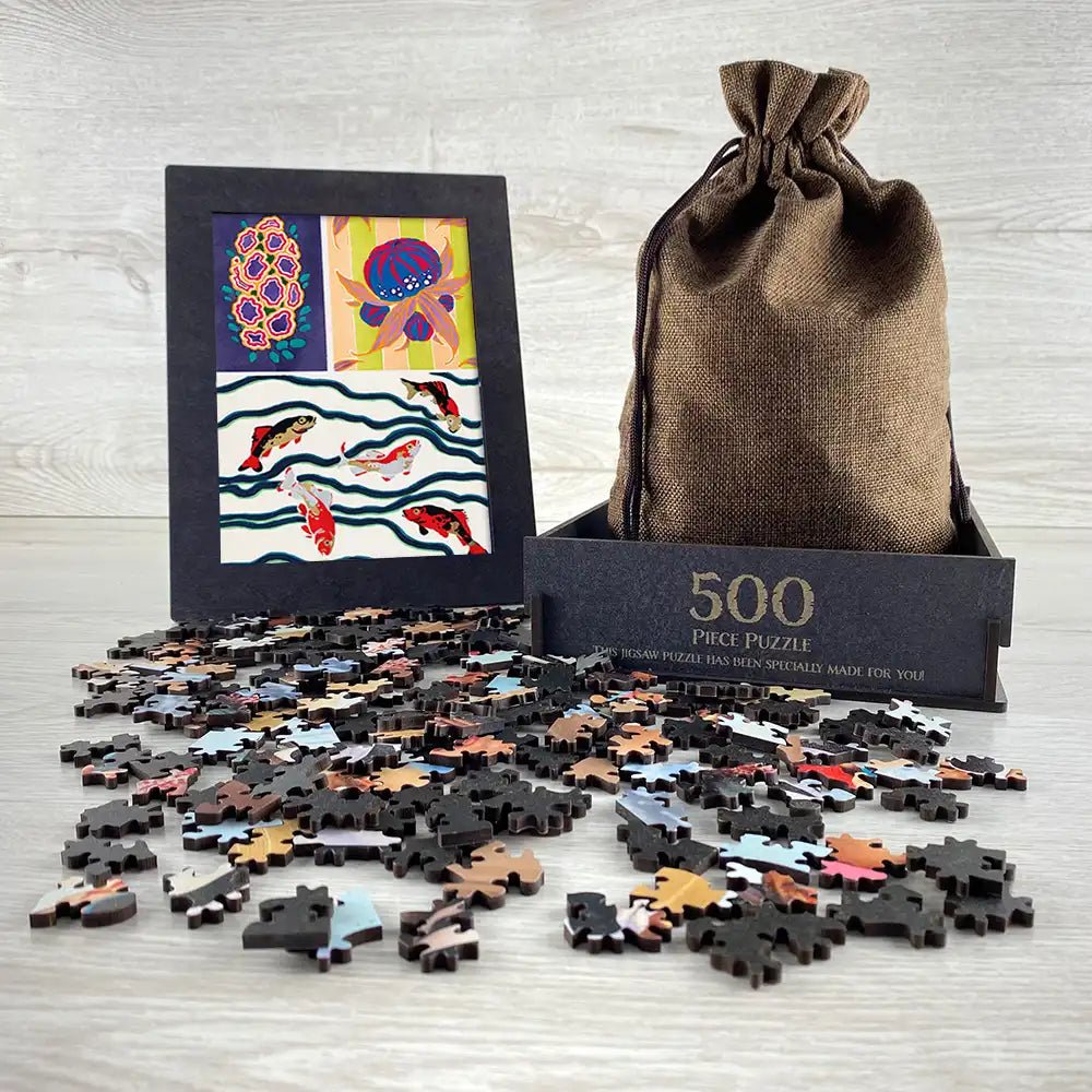 Floreal Dessins et Coloris Nouveaux Puzzle - PuzzlesPrint