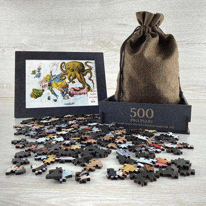 La Piovra Russa Puzzle - PuzzlesPrint