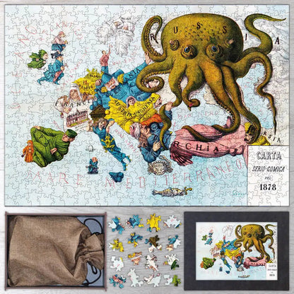 La Piovra Russa Puzzle - PuzzlesPrint