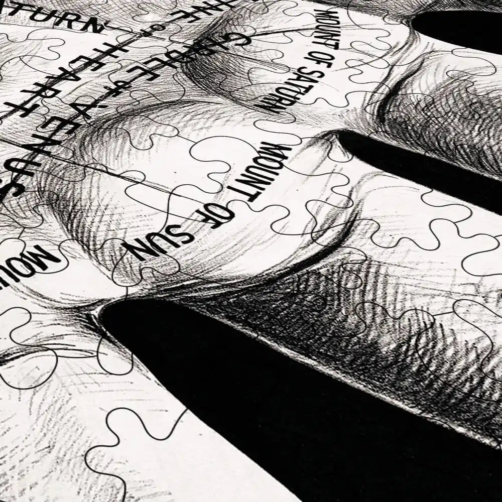 Open Hand Palm Reading Puzzle - PuzzlesPrint