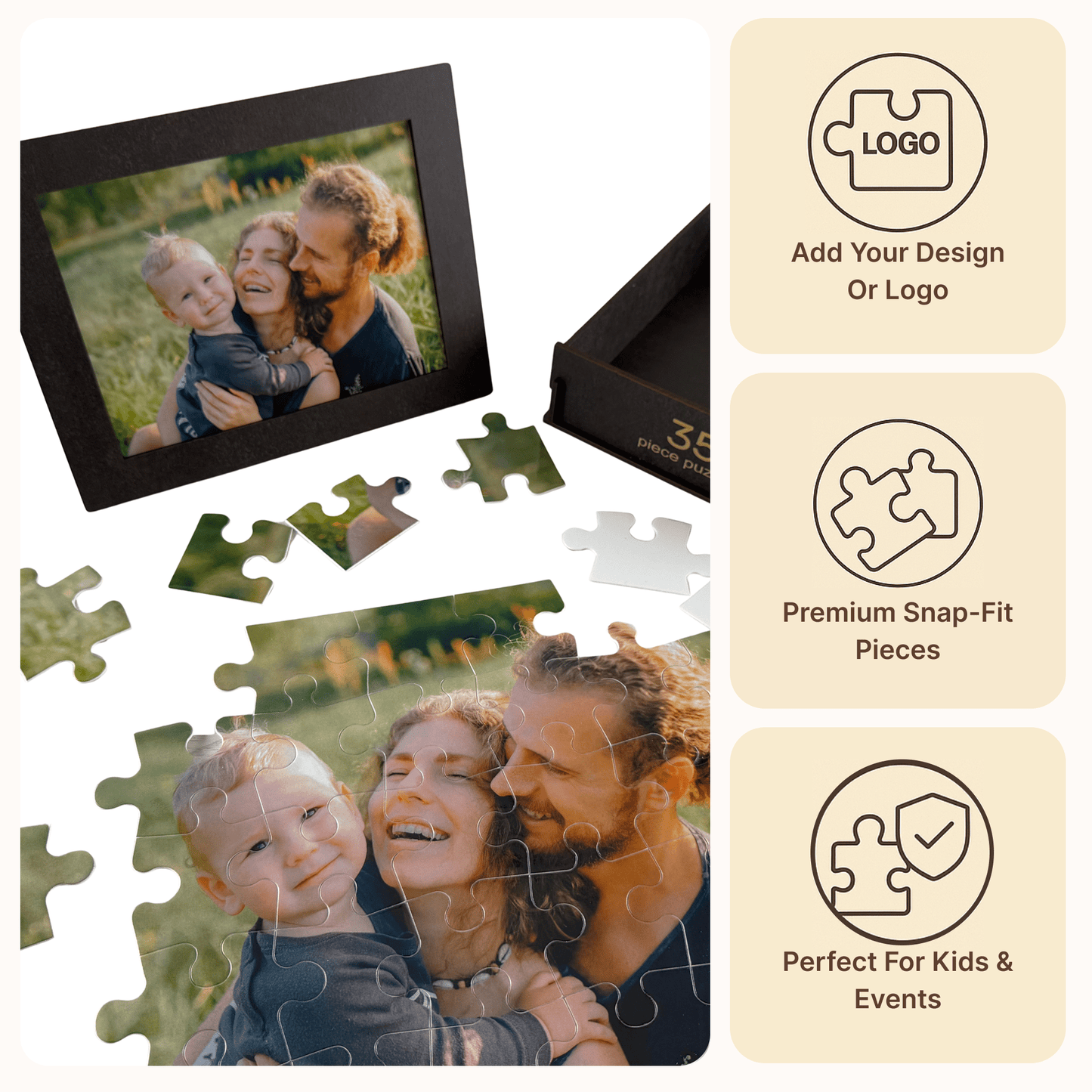 Plastic Puzzle - For Promotions And Children - PuzzlesPrint