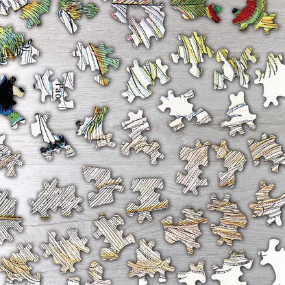 Plumes - Feathers Puzzle - PuzzlesPrint