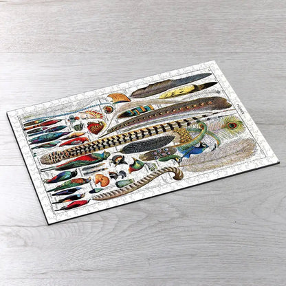 Plumes - Feathers Puzzle - PuzzlesPrint