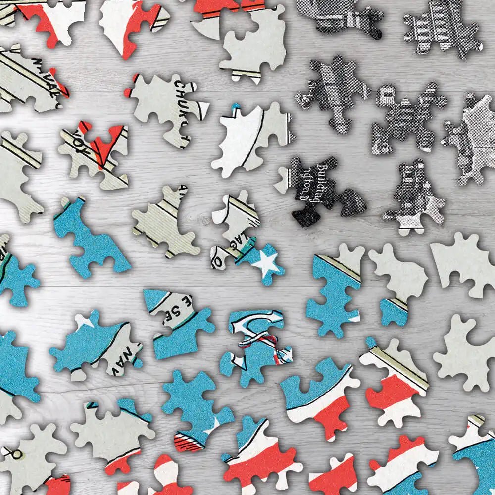 The Flags Of The Union Puzzle - PuzzlesPrint