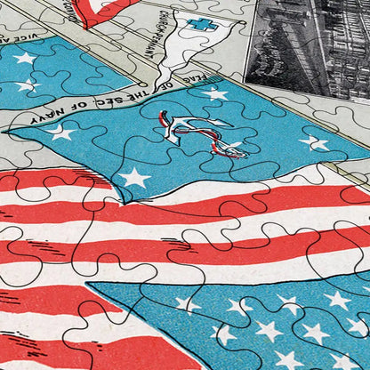 The Flags Of The Union Puzzle - PuzzlesPrint