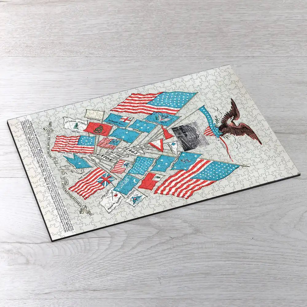 The Flags Of The Union Puzzle - PuzzlesPrint