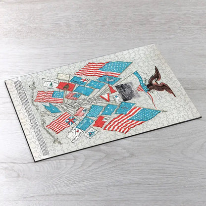The Flags Of The Union Puzzle - PuzzlesPrint