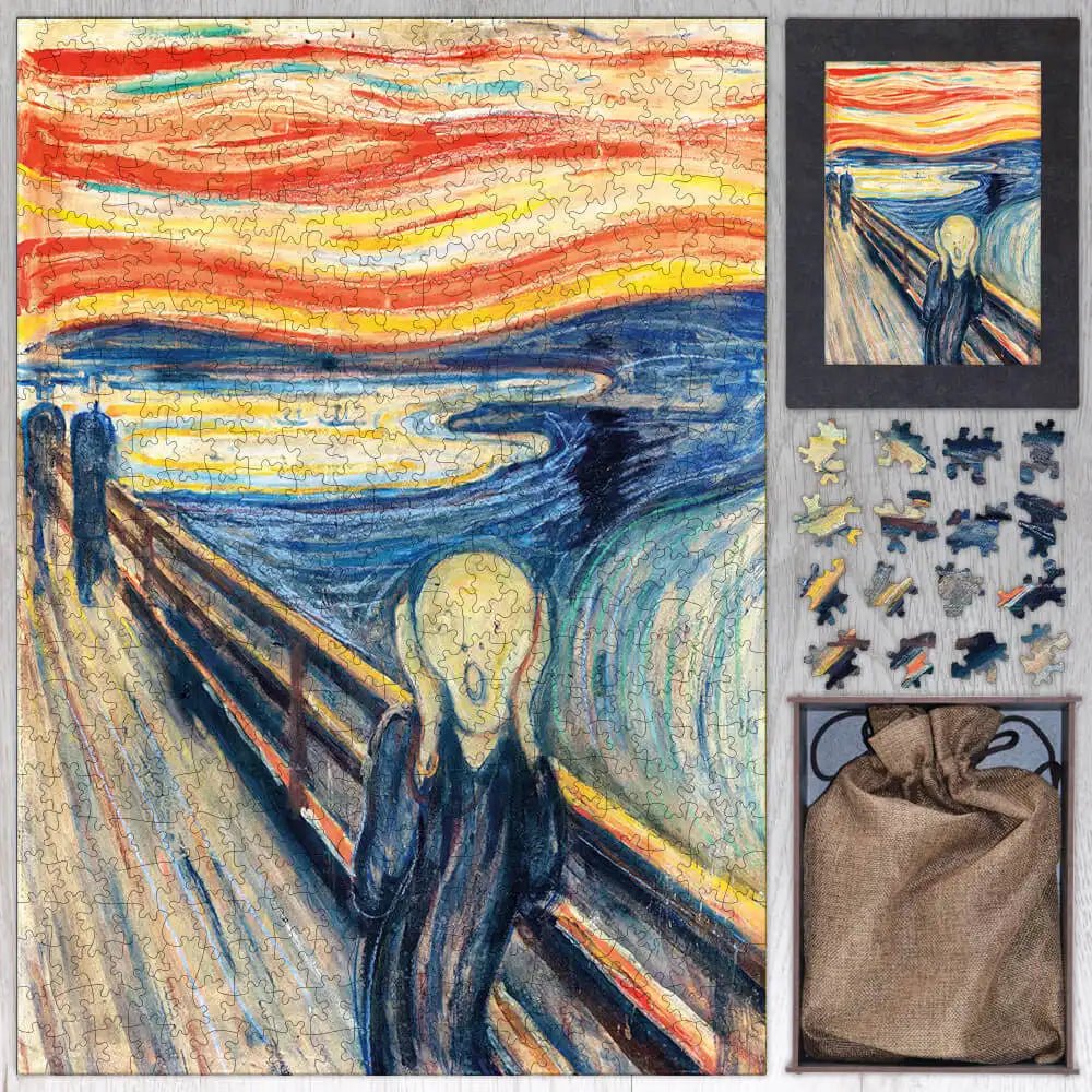 The Scream Puzzle - PuzzlesPrint