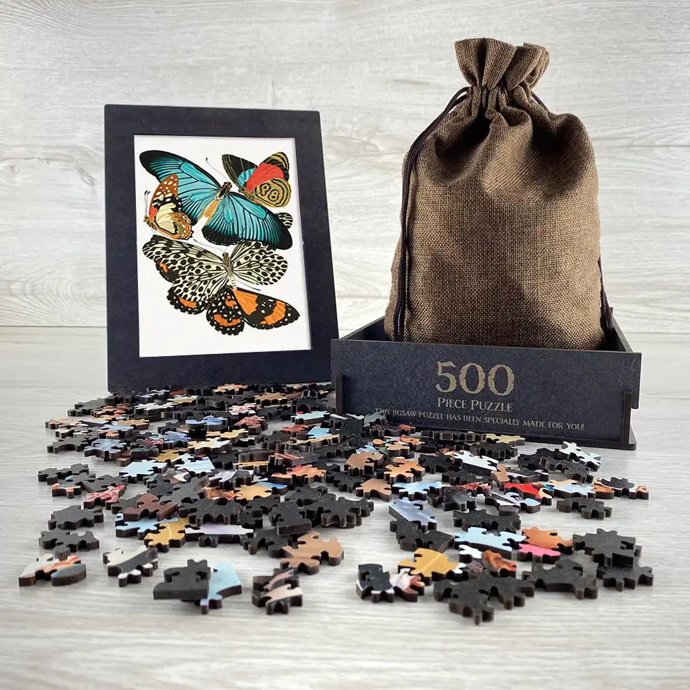 Vintage Butterflies Puzzle - PuzzlesPrint