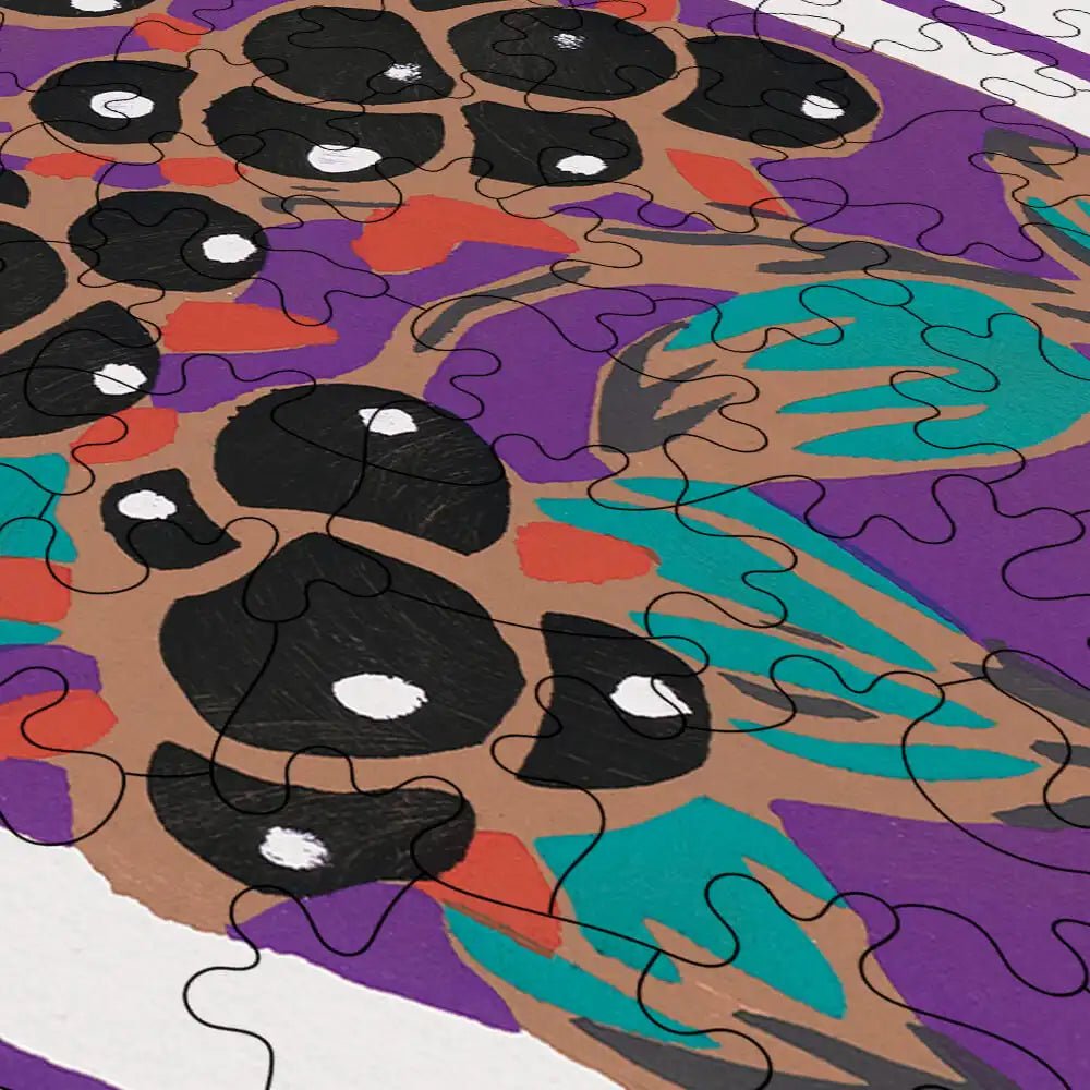 Vintage Flower Patterns II Puzzle - PuzzlesPrint