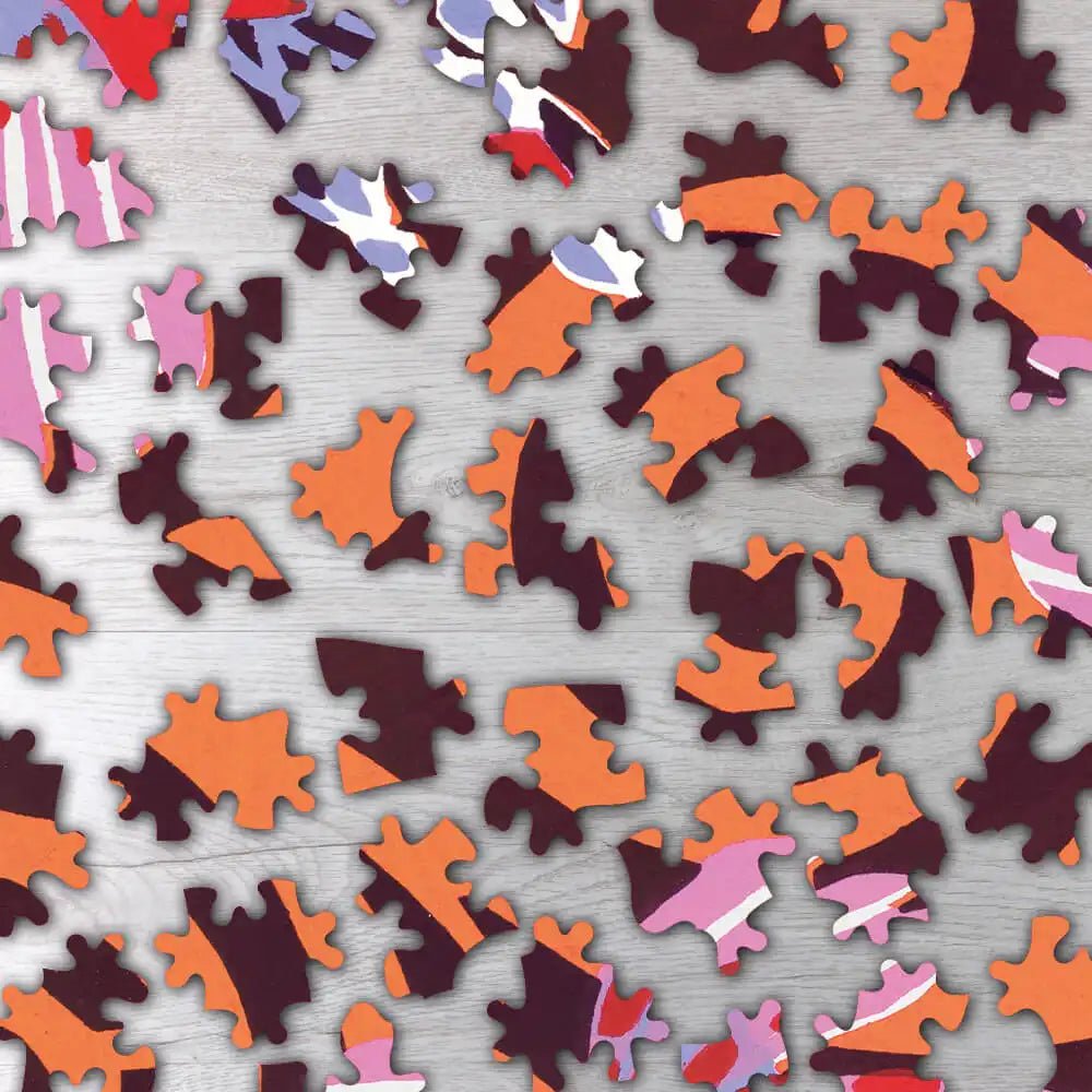 Vintage Flower Patterns Puzzle - PuzzlesPrint