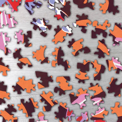 Vintage Flower Patterns Puzzle - PuzzlesPrint