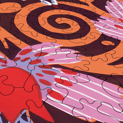 Vintage Flower Patterns Puzzle - PuzzlesPrint