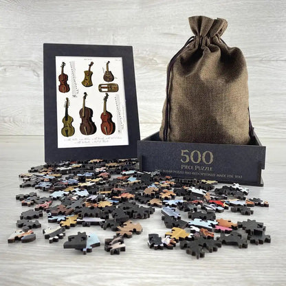Violin, Viola, Cello and more from Encyclopedia Londinensis Puzzle - PuzzlesPrint