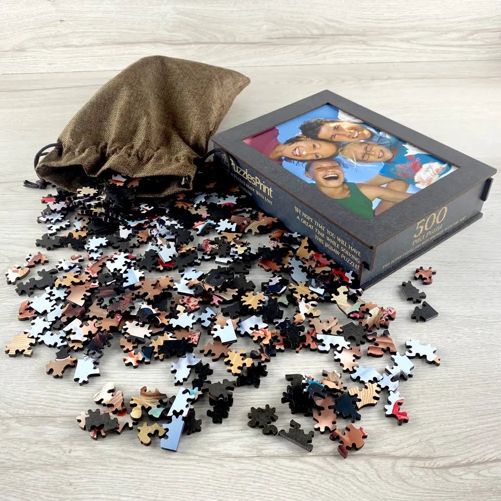 Custom Wooden Jigsaw Puzzles For Adults and Kids - PuzzlesPrint