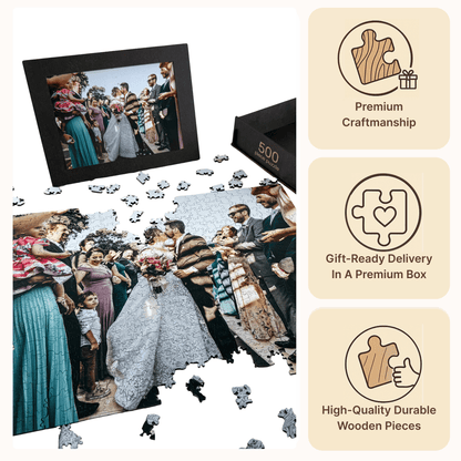 Custom Wooden Jigsaw Puzzles For Adults and Kids - PuzzlesPrint