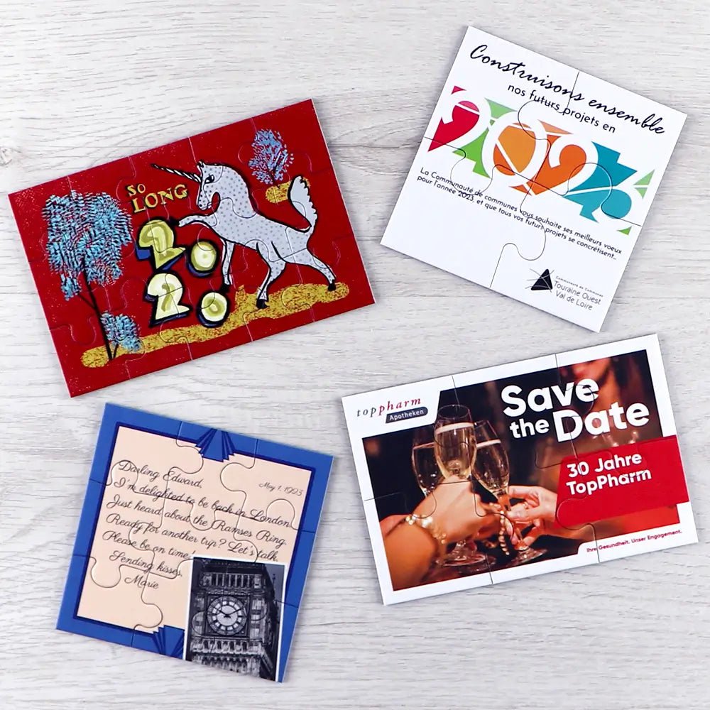 Card Puzzle - Make Invitations or Greeting Cards - PuzzlesPrint