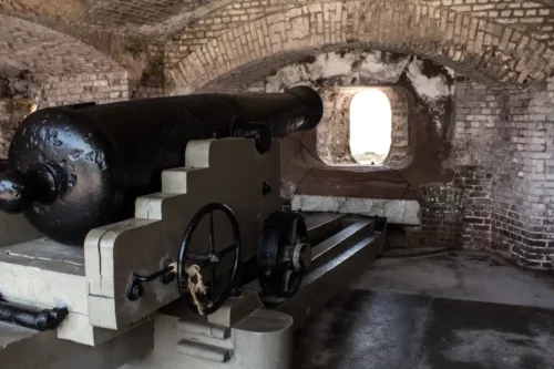 Fort Sumter kanon puzzel