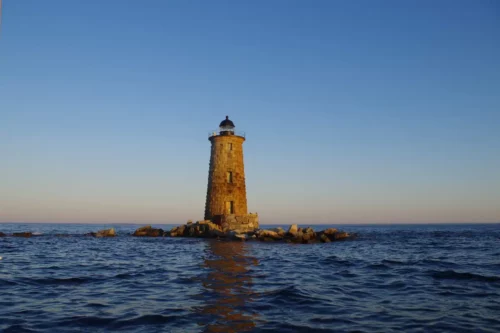 Whaleback Lighthouse Jigsaw Puzzle