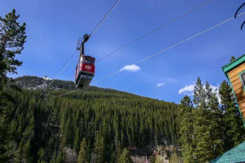 Cable Car Whistler Jigsaw Puzzle
