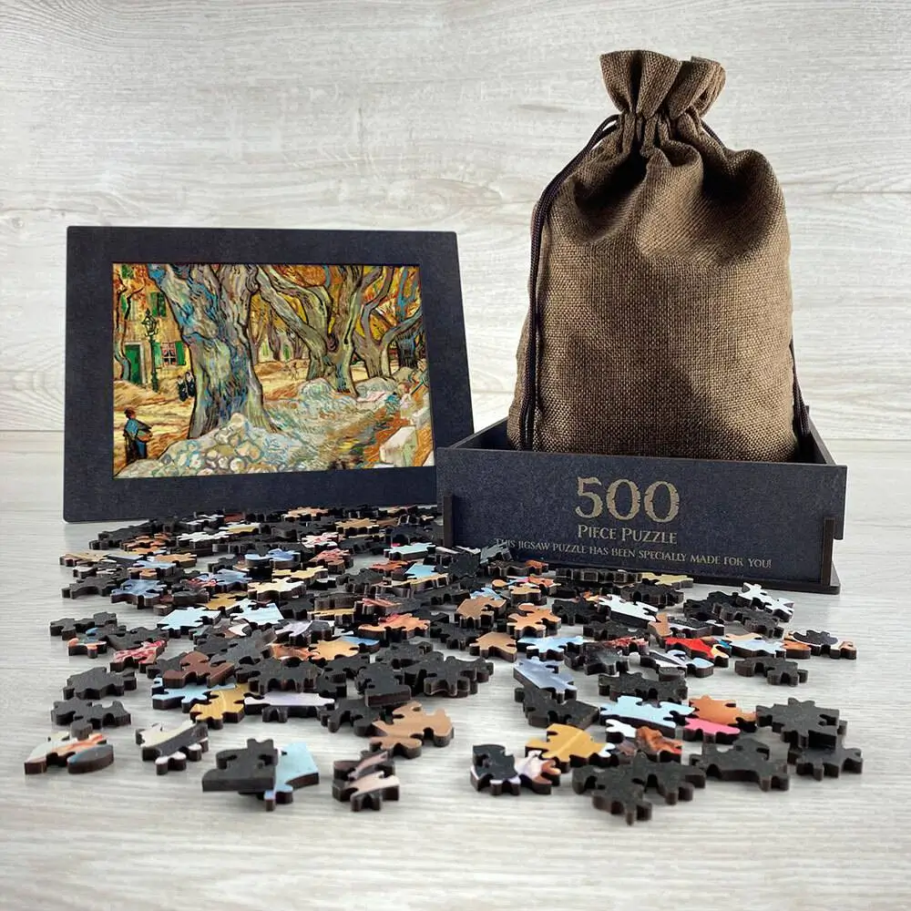 The Large Plane Trees Puzzle