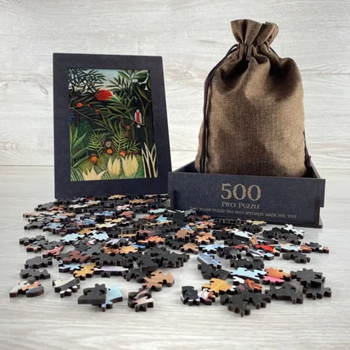 Monkeys and Parrot in the Virgin Forest Puzzle