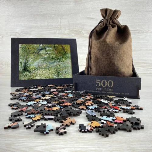 River Bank in Springtime Puzzle