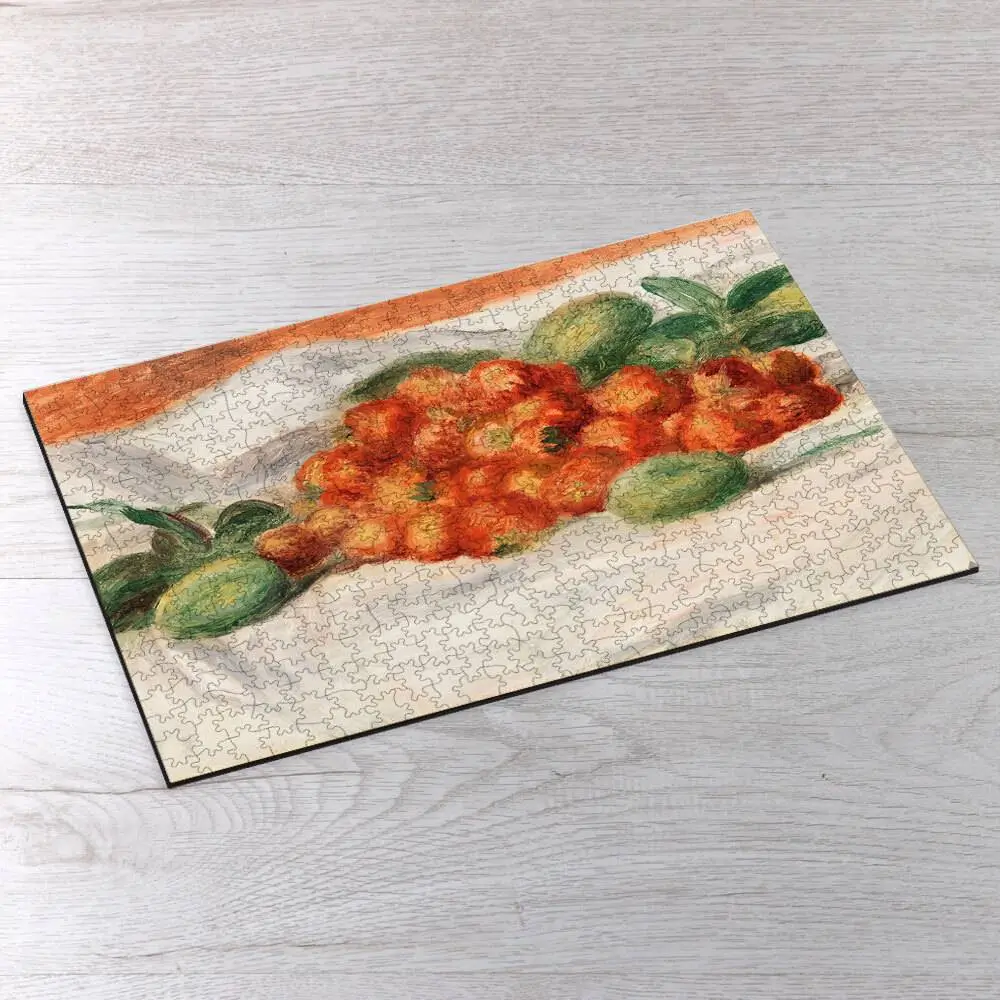Strawberries and Almonds Picture Puzzle
