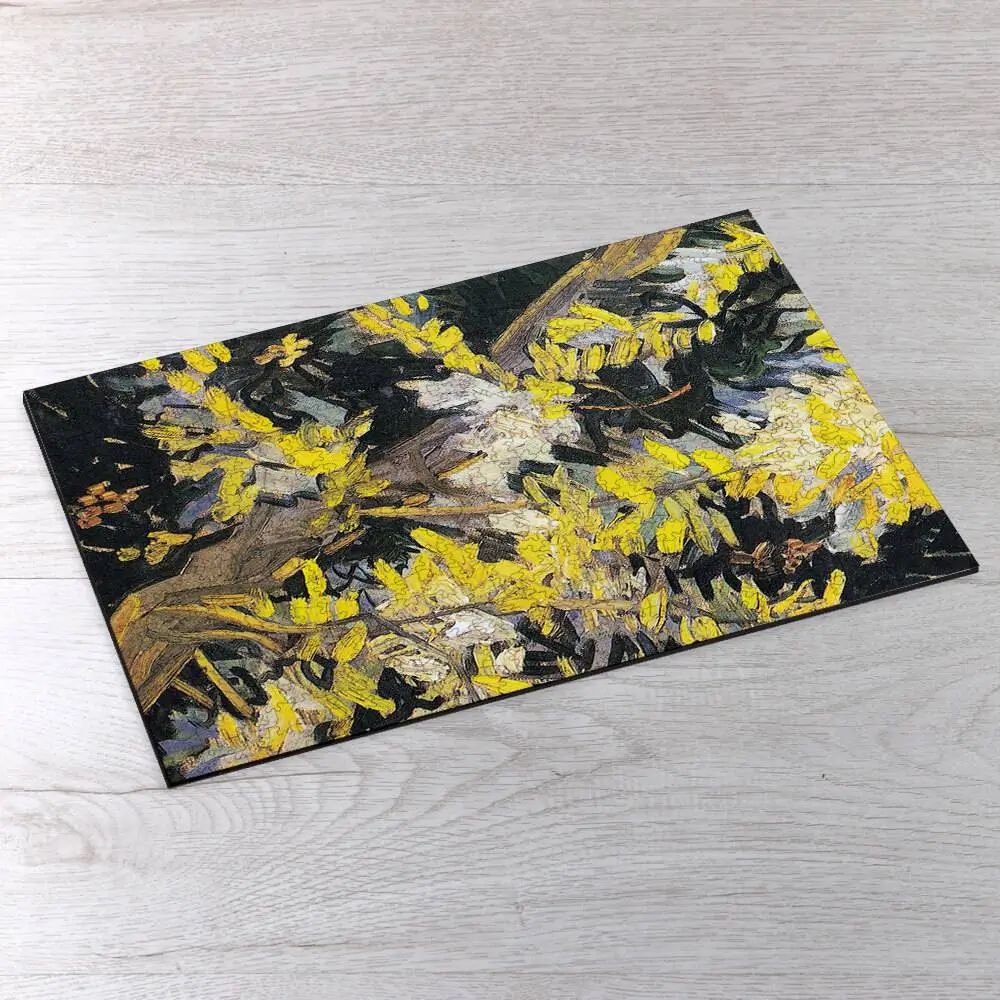 Blossoming Acacia Branches Picture Puzzle