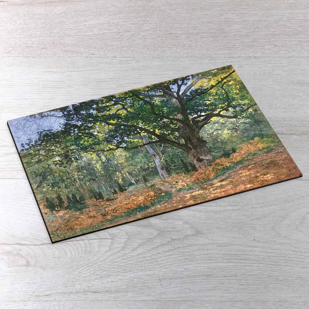 The Bodmer Oak, Fontainebleau Forest Picture Puzzle