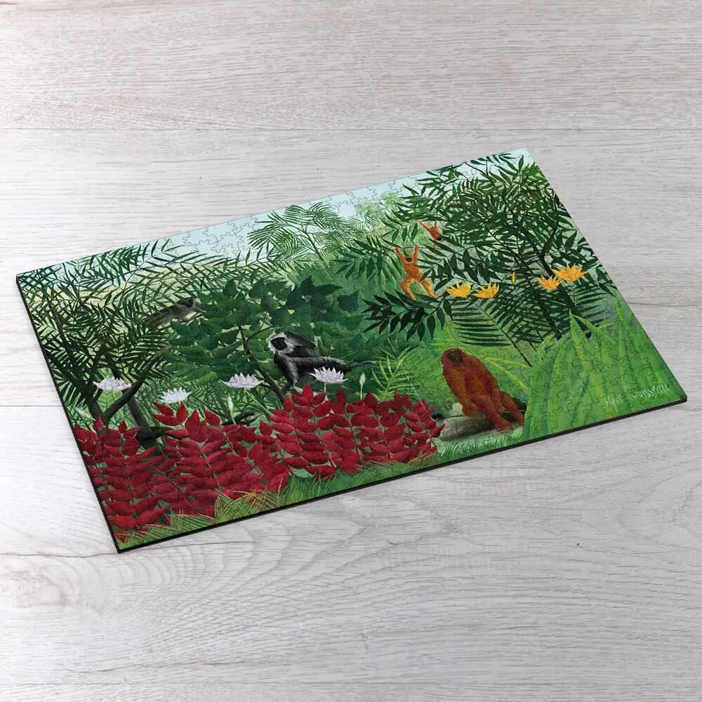 Tropical Forest with Monkeys Picture Puzzle