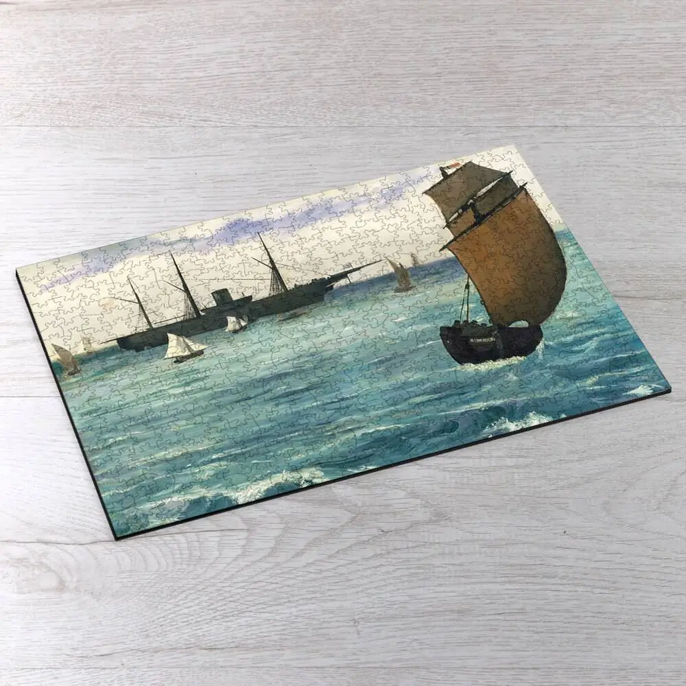 The Kearsarge at Boulogne Picture Puzzle