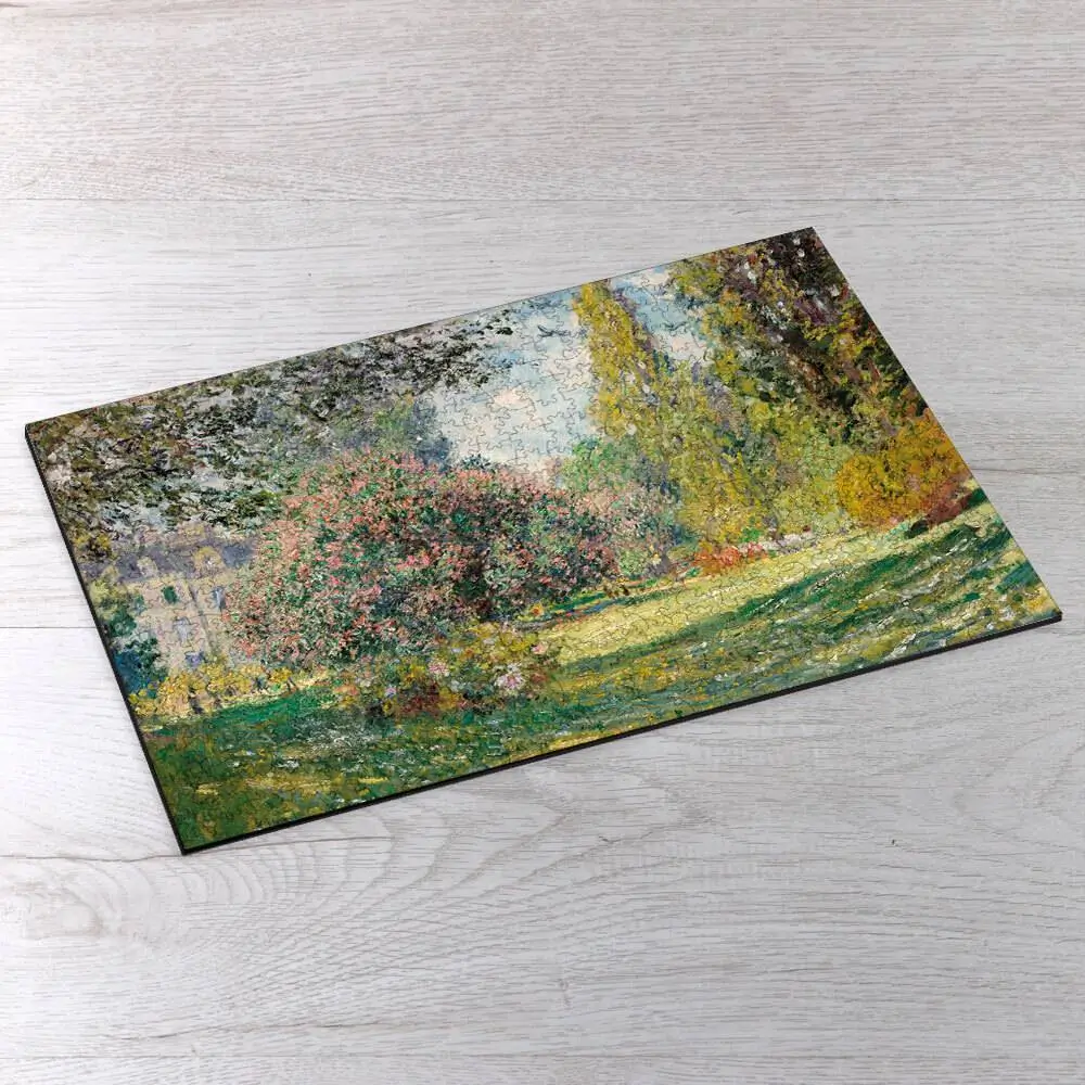 Landscape - The Parc Monceau Picture Puzzle